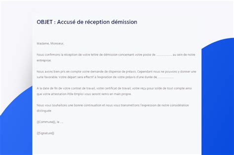 Refus D Une Dispense De Pr Avis Mod Le De Lettre