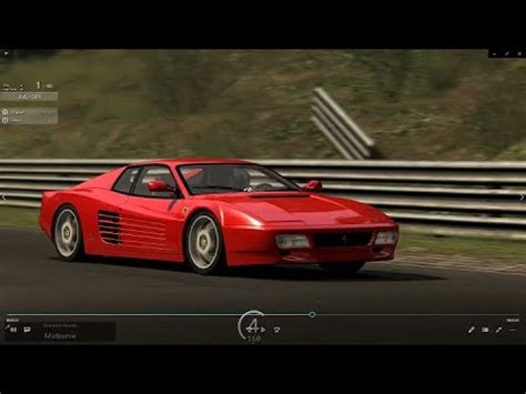 Assetto Corsa Nordschleife Touristenfahrten Ferrari Testarossa