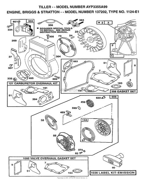 AYP Electrolux 3355A99 1999 Parts Diagram For ENGINE