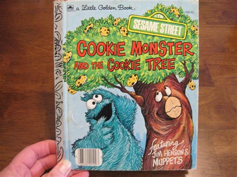 Cookie Monster and the Cookie Tree book by FunFindsVintage on Etsy