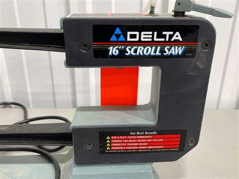 Delta 40 530 16 Scroll Saw Schneider Auctioneers Llc