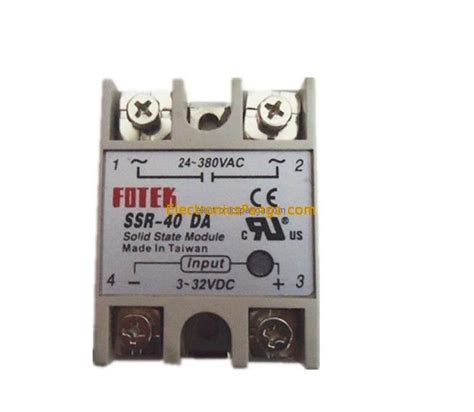 FOTEK Solid State Relay SSR-40DA 40A DC-AC for CNC – Star International