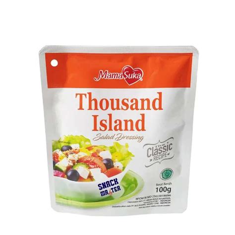 Jual Mamasuka Thousand Island Salad Dressing Gr Di Seller Semi