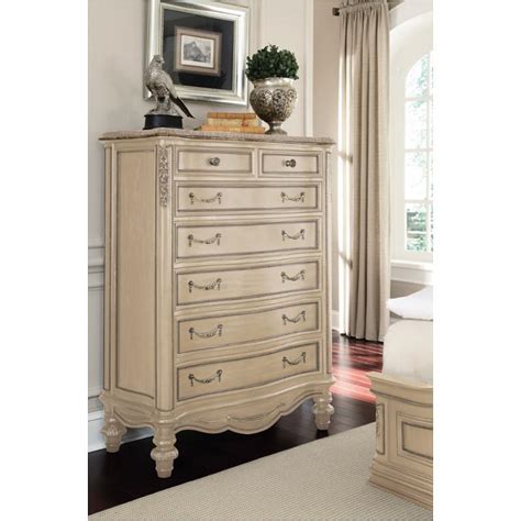 3063 590 Schnadig Furniture Empire Ii Parchment Drawer Chest