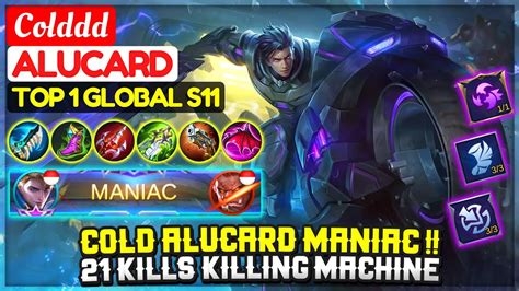 Cold Alucard Maniac Kills Killing Machine Top Global Alucard