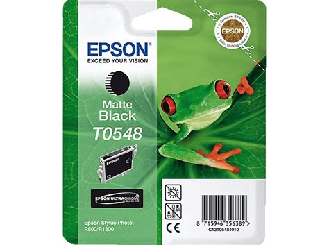 Epson Original Tintenpatrone Matt Schwarz C T