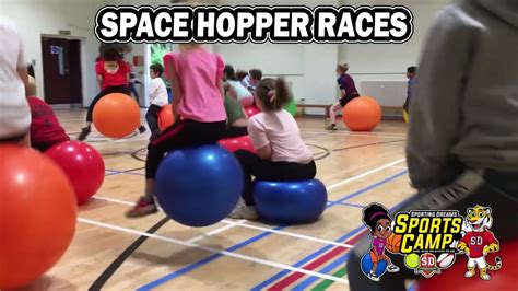 Space Hopper Races Youtube