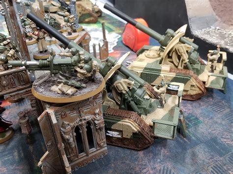 Astra Militarum Artillery Earthshaker Cannons 40k Blog