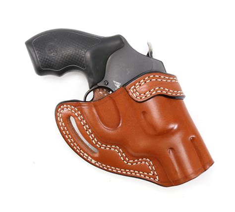 SPEED BEEZ Leather Cross Draw Revolver Holster OWB Speed Beez