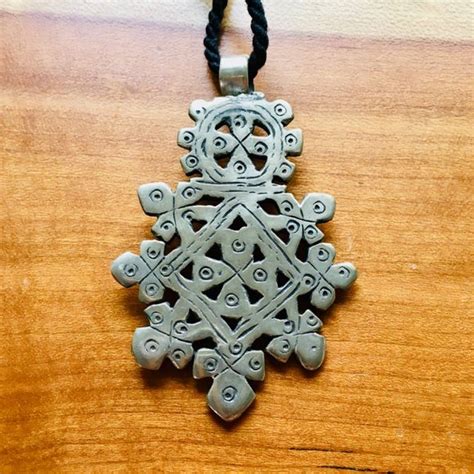 Jewelry Vintage Ethiopian Brass Coptic Cross Pendant Poshmark