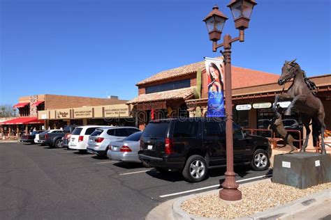 Easy Street In Carefree Az Editorial Stock Image Image Of Native