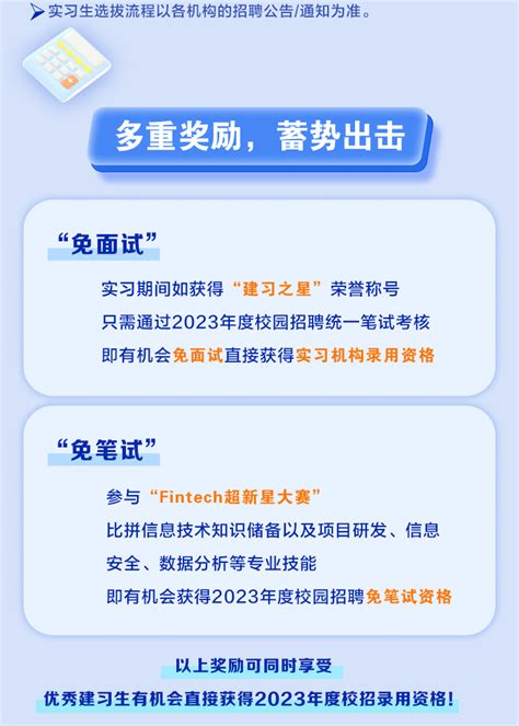 部分岗位不限专业！中国建设银行招聘暑期实习生（附网申渠道）