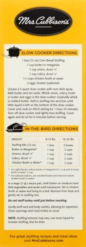 Mrs Cubbison S Seasoned Corn Bread Stuffing 12 Oz Fred Meyer