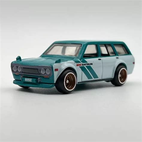 HOT WHEELS PREMIUM BRE Datsun 510 Wagon Real Riders 2024 1 64 Auto Pressofusa EUR 1 19 PicClick IT