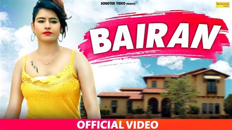 Watch Popular Haryanvi Love Song Bairan Sung By Govinda