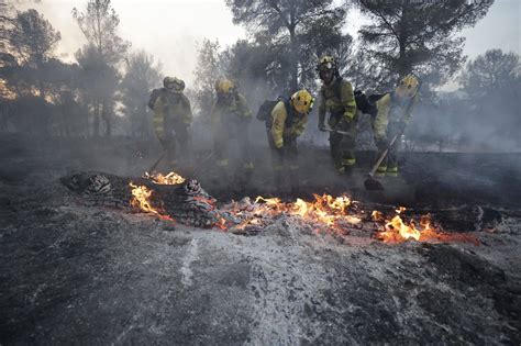 Fotos Los trabajos del Infoca en Los Guájares en imágenes Ideal