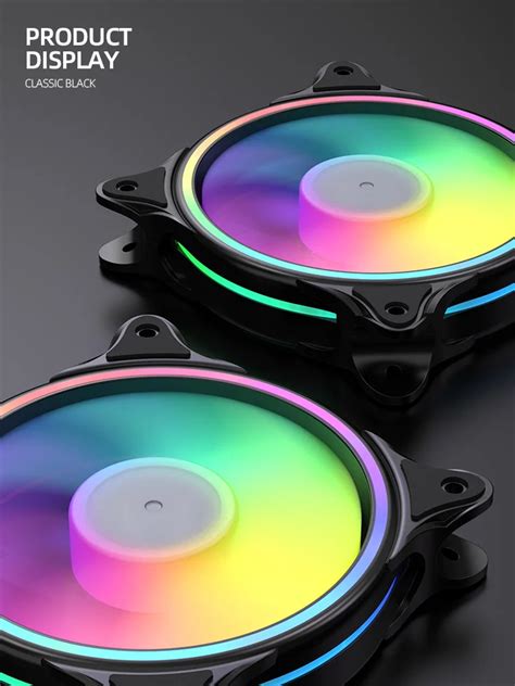 Rgb Fan Kit 3fan 120mm Pc Computer Case Game Cooling Fan Argb Cooling Fan 3in1 Kit - Buy Argb ...