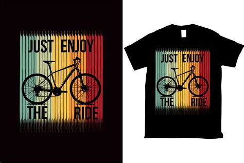 Just Enjoy The Ride Tshirt Design Graphic By Emuchy1999 · Creative Fabrica