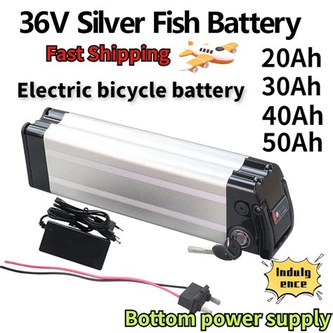 Silverfish Electric Folding Bicycle 36V 18650 Lithium Ion Battery Pack