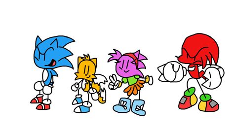 Sonic Characters On My Style by GALLETUTI on DeviantArt