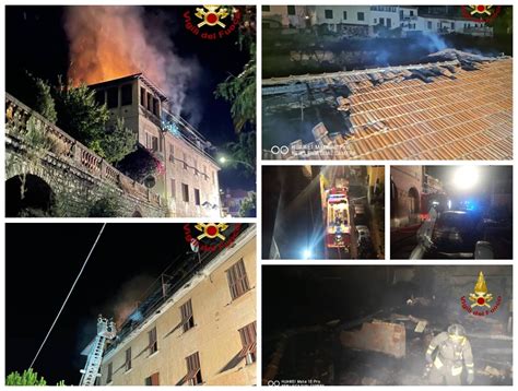 Paura Nella Notte A Taggia Incendio Devasta Appartamento In Via