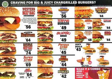 Carls Jr Menu Specials