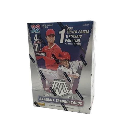 2021 Panini Mosaic Baseball Blaster Box Cardland