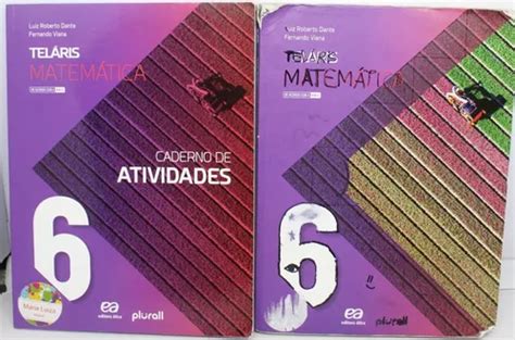 Livro Telaris Matemática 6 Caderno De Atividades De Acordo Bncc