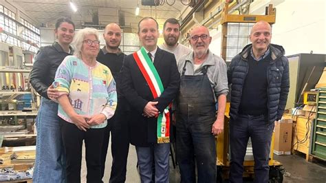 CNA E Il Sindaco Di Meldola In Visita All Azienda Momec Leader Nella