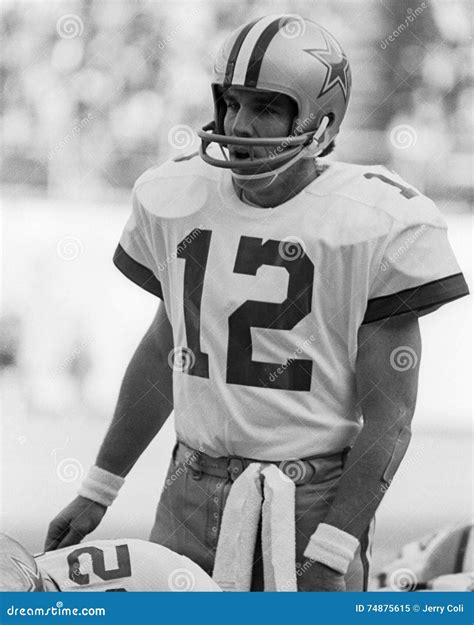 Roger Staubach Editorial Image Image Of Roger League 74875615