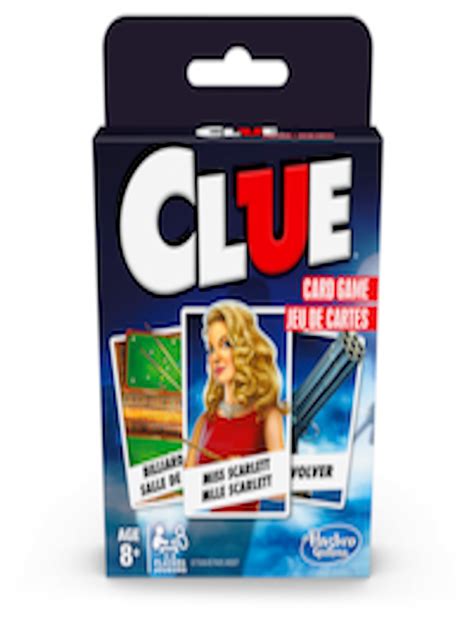 Buy Hasbro Gaming Clue Card Game For Kids Ages 8 And Up - Activity Toys ...