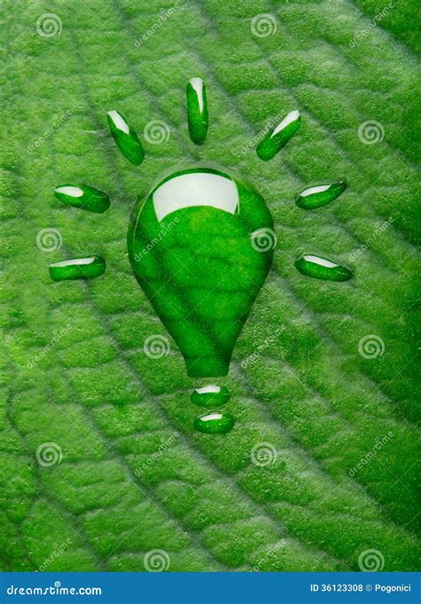 Green Energy Concept Stock Photo Image Of Bulb Creativity 36123308