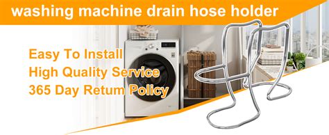 Amazon Adjustable Shape Washing Machine Washer Drain Hose Guide