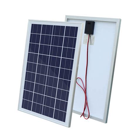 Eco Worthy 25w 12v Polycrystalline Solar Panel Module Charging Rv Boat