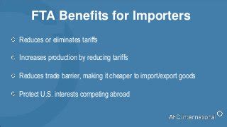 NAFTA and FTA Benefits: What you need to know