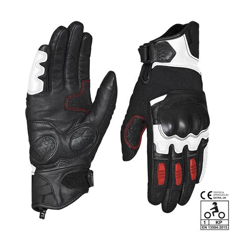 VIATERRA HOLESHOT – SHORT MOTORCYCLE RIDING GLOVES FOR MEN – ViaTerra Gear