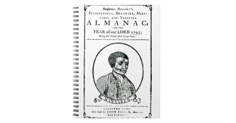 Benjamin Banneker Almanac Notebook | Zazzle