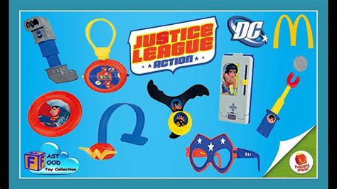 2018 McDonalds Justice League Action Happy Meal SEALED Pick Your Toy