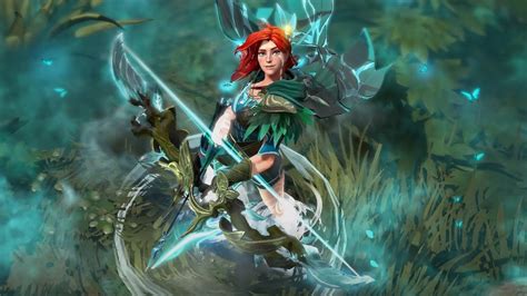 Dota 2 Compass Of The Rising Gale Windranger Arcana Intro Youtube