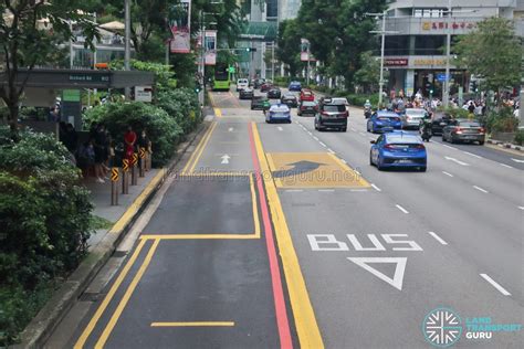 Mandatory Give Way To Buses Orchard Road Land Transport Guru