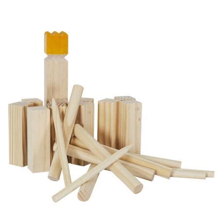 Jeu Du Kubb En Bois Linnea Linge De Maison Et