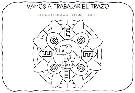 Bonitos Mandalas Para Aprender Las Vocales 3