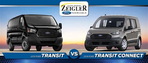 2019 Ford Transit Vs Transit Connect