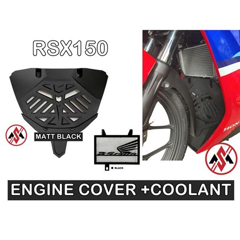 RSX150 WINNER X RADIATOR COOLANT NET ENGINE COVER CARBON HONDA RSX 150