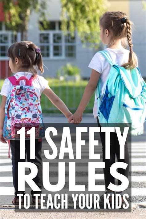 11 Safety Rules For Kids You Need To Teach Your Child Safety Rules