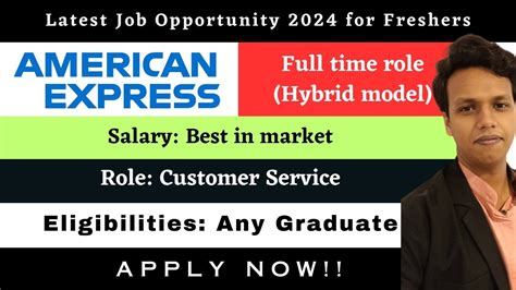 American Express Off Campus Drive Latest Job Update Freshers