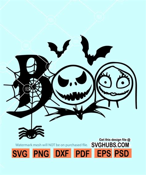 Halloween Jack Skeleton Svg Halloween Boo Svg Jack Skeleton Halloween