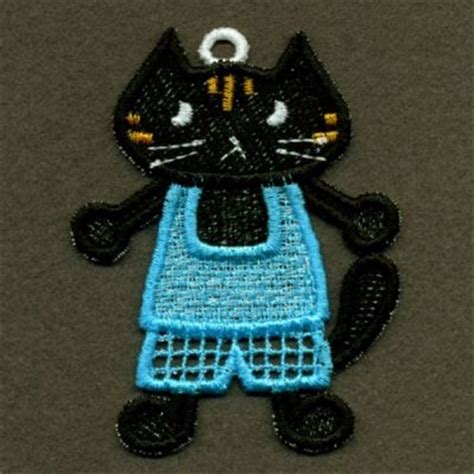 Fsl Black Cat Machine Embroidery Design Embroidery Library At