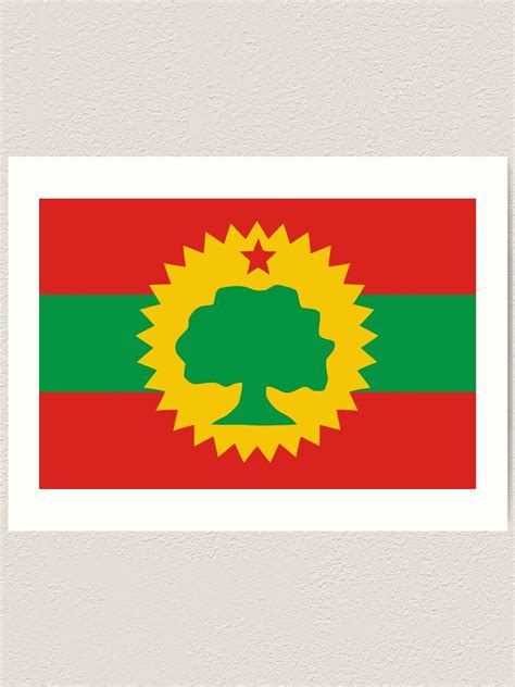 "Flag of the Oromo People (Oromoo)" Art Print for Sale by Tonbbo ...