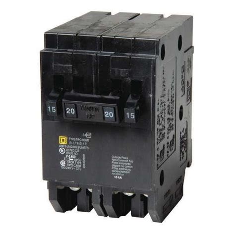 Square D A X X Pole Miniature Circuit Breaker Homt V